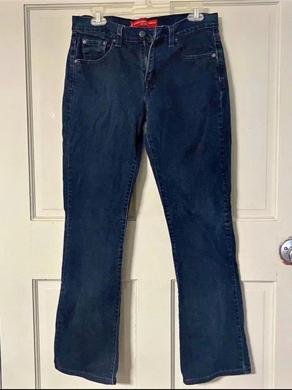 Levi's Nouveau Boot Cut Stretch 515 Jeans in Blue Size 8